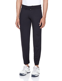 PUMA Damen Hose WT Essential Loosecuffedpant, Black, M, 512773 01 - 1