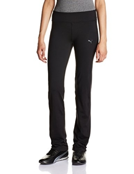 PUMA Damen Hose WT Essentials Straight Leg Pants, Black, M, 512809 01 - 1